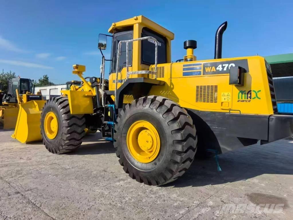 Komatsu WA 470 Cargadoras sobre ruedas