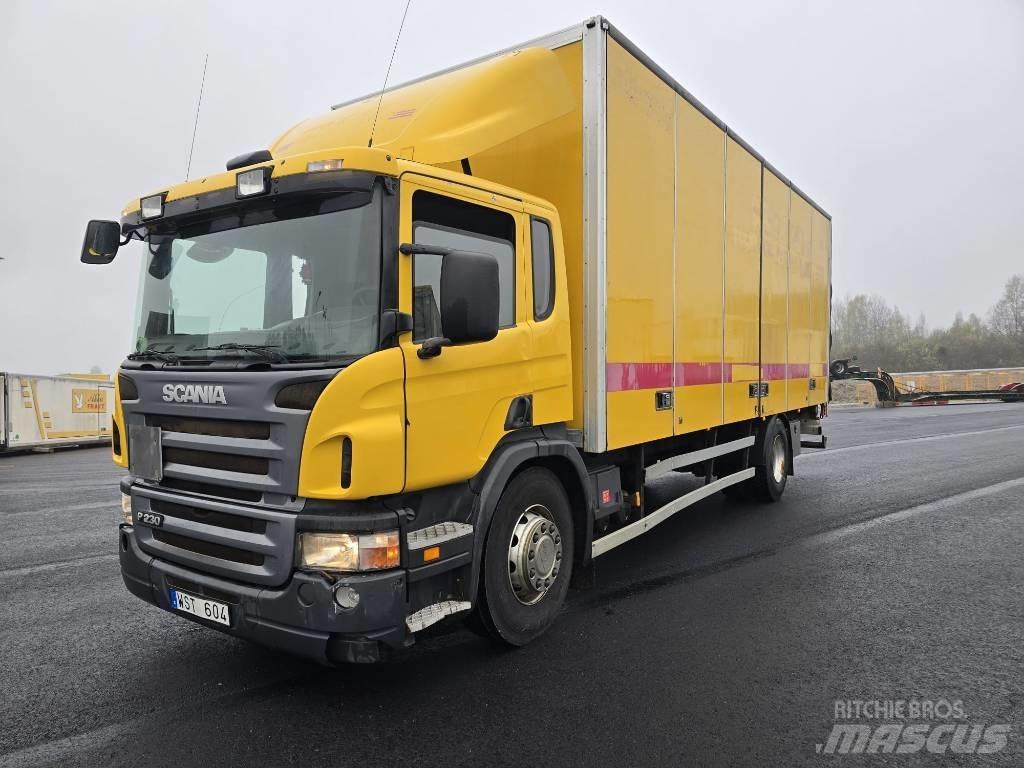 Scania P 230 DB Camiones caja cerrada