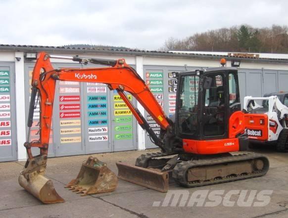 Kubota U55-4 Mini excavadoras < 7t