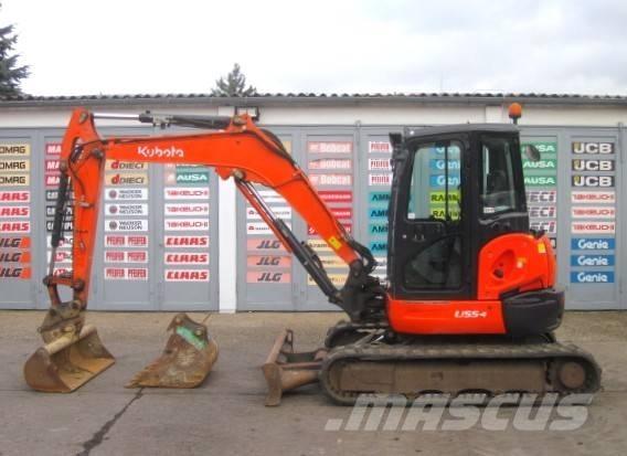 Kubota U55-4 Mini excavadoras < 7t