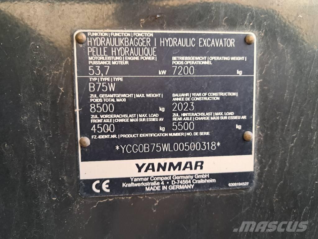 Schaeff B75W Excavadoras de ruedas