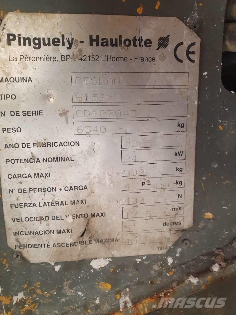 Haulotte H 15 SX Plataformas tijera