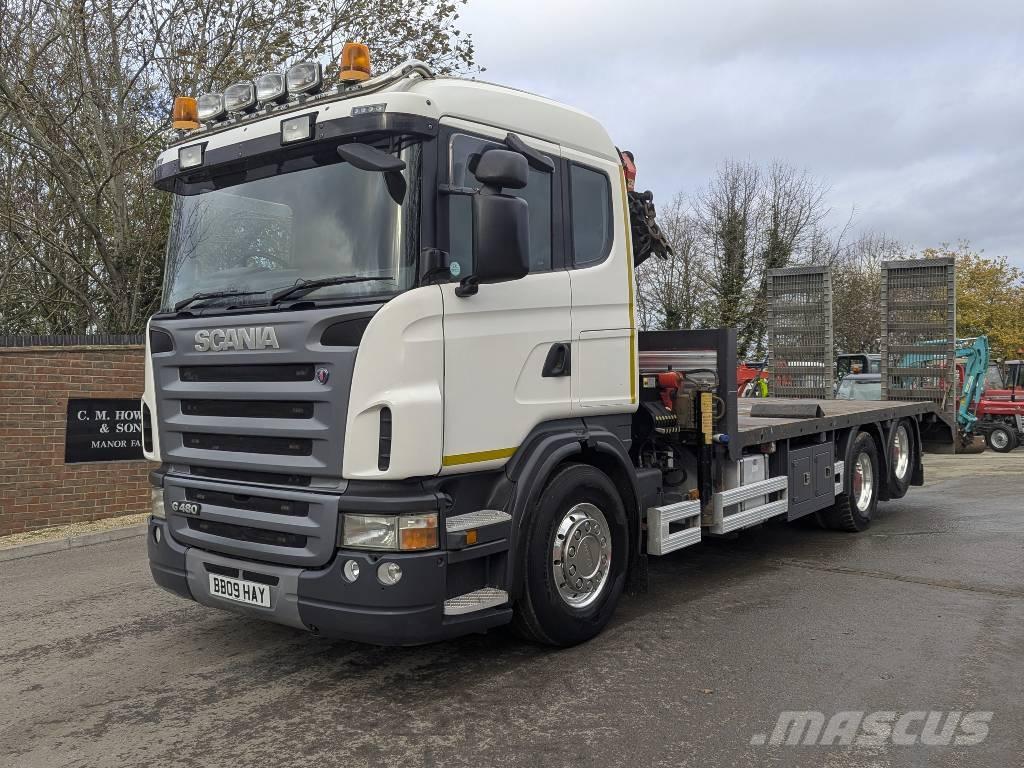 Scania G 480 Camiones portamaquinaria