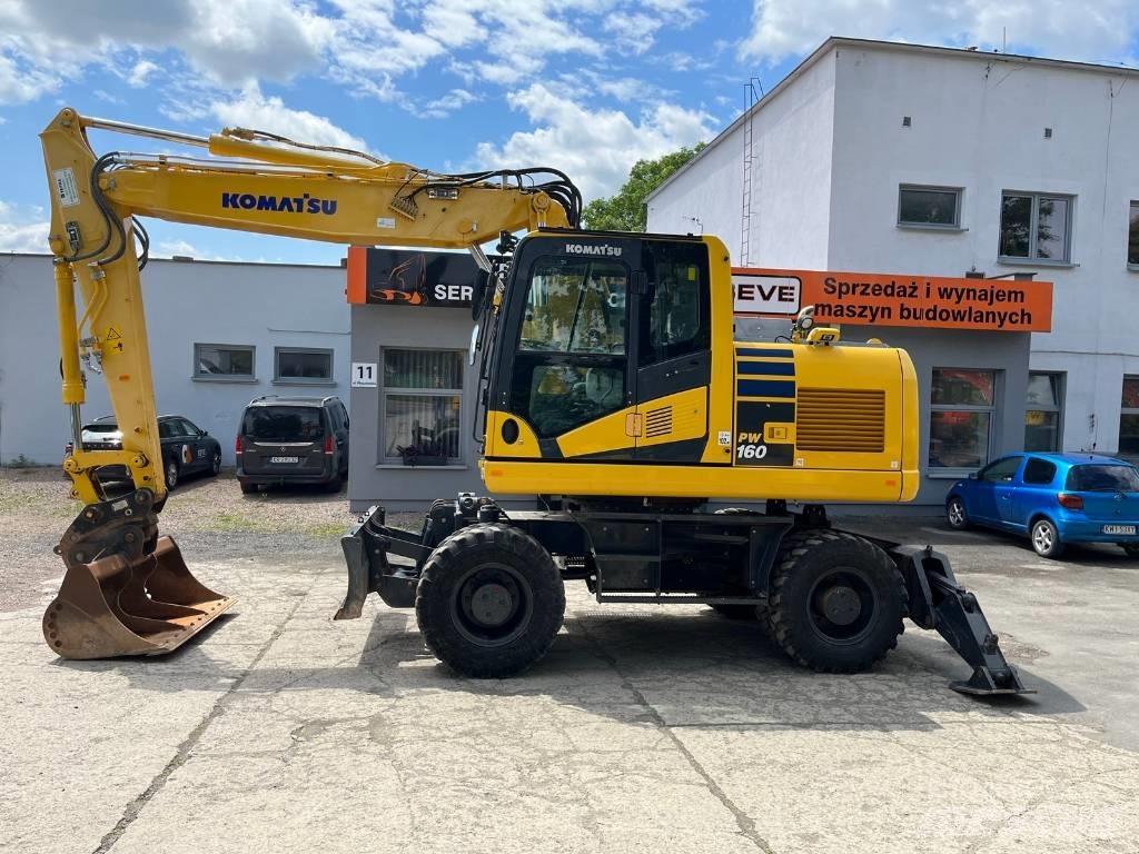 Komatsu PW 160-11 Excavadoras de ruedas