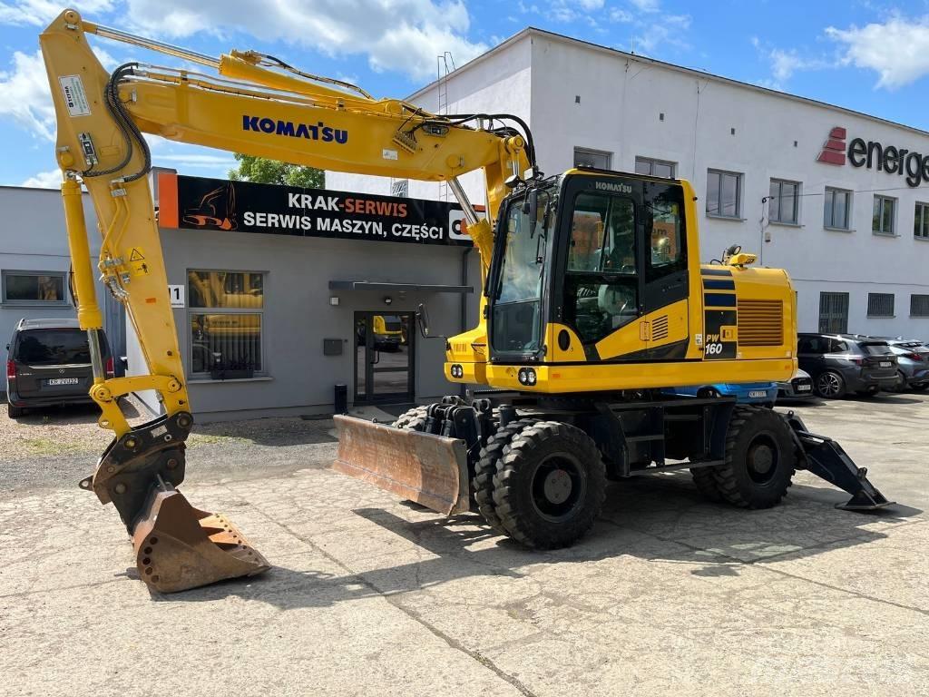 Komatsu PW 160-11 Excavadoras de ruedas