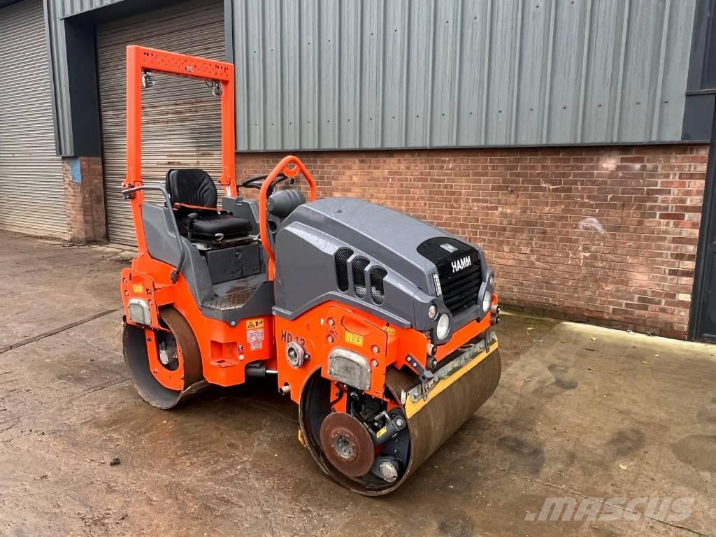 Hamm HD 12 VV Rodillos de doble tambor