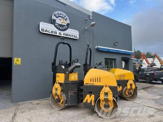 Mecalac TV 1200 Rodillos de doble tambor