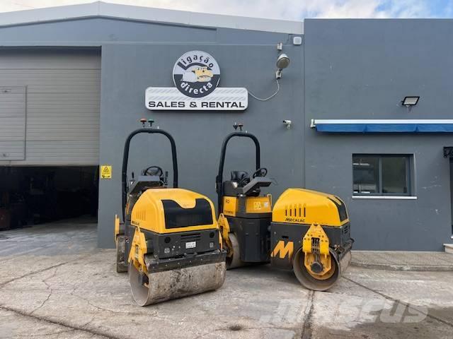 Mecalac TV 1200 Rodillos de doble tambor