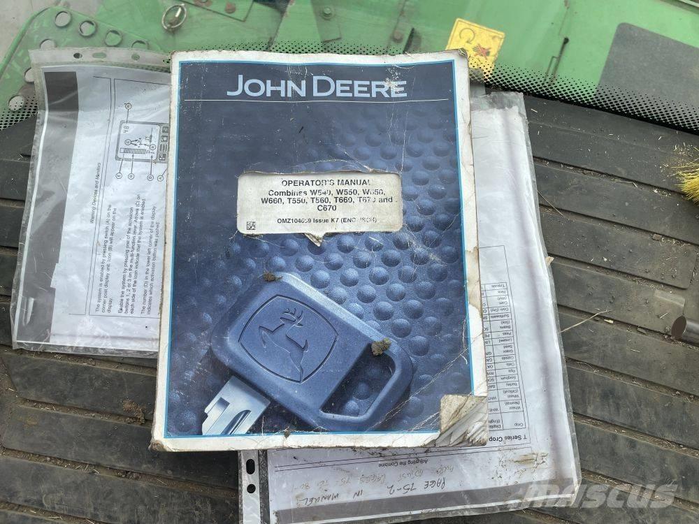 John Deere T 550 Cosechadoras combinadas