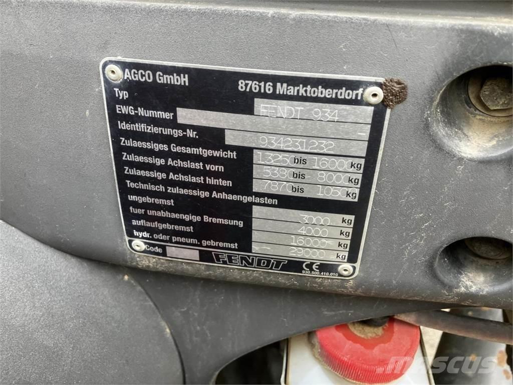 Fendt 936 Vario Tractores