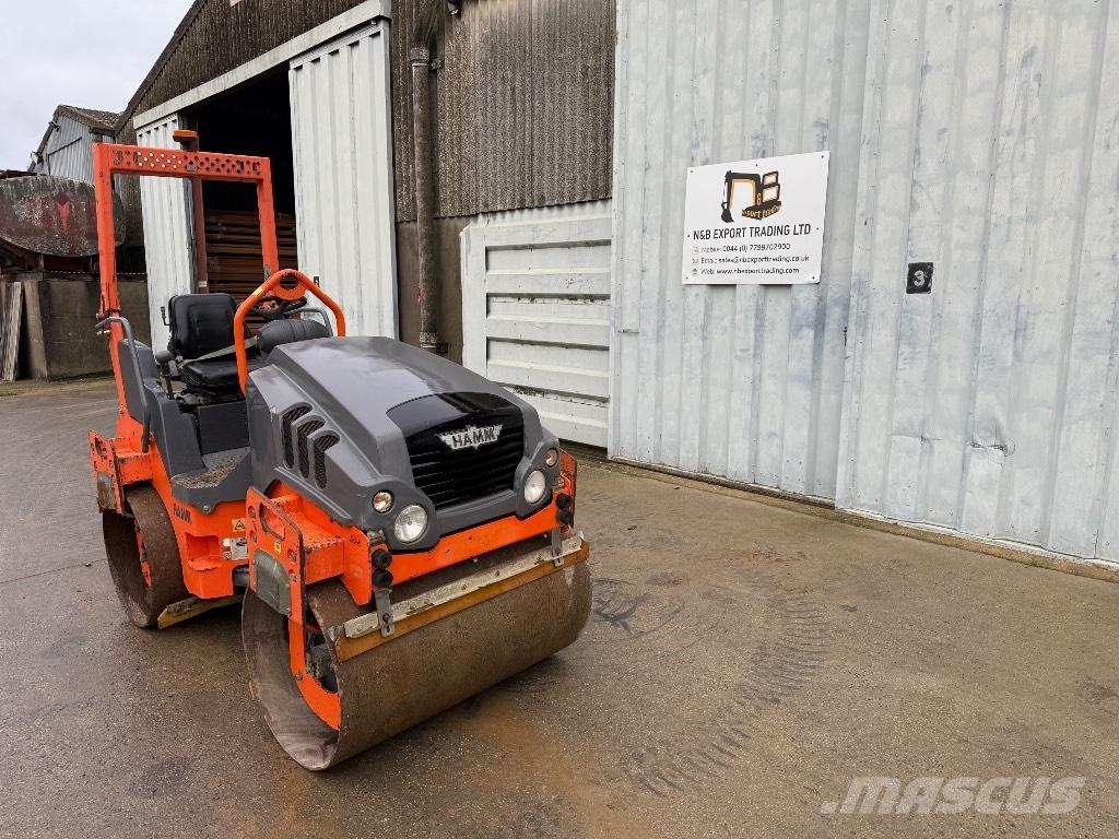 Hamm HD 12 VV Rodillos de doble tambor