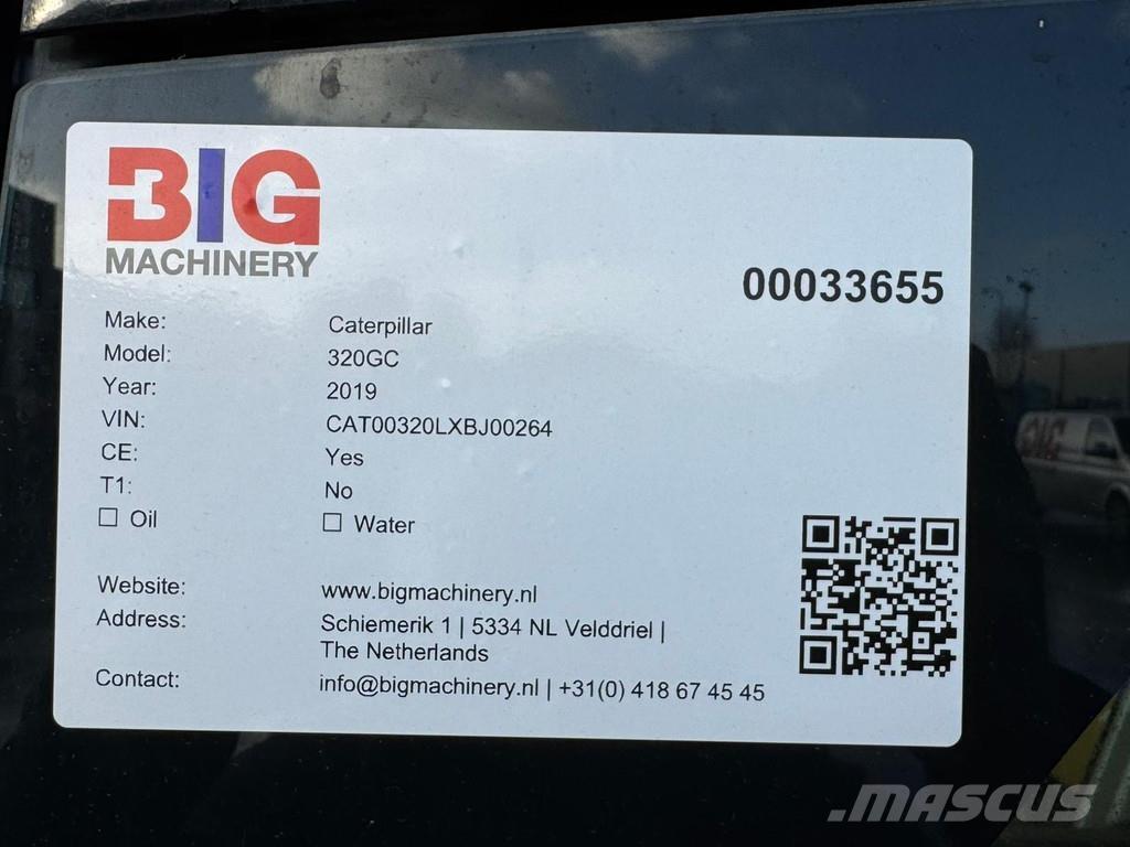 CAT 320GC Excavadoras especiales