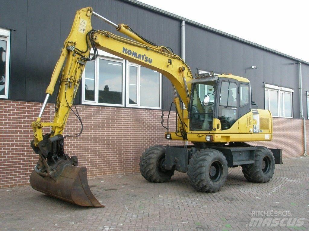 Komatsu PW140-7 Excavadoras de ruedas