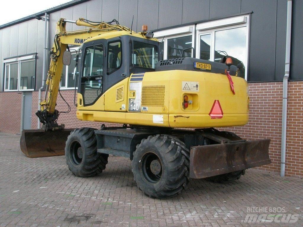 Komatsu PW140-7 Excavadoras de ruedas