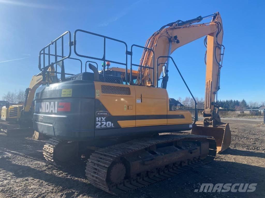 Hyundai HX220L Excavadoras de cadenas