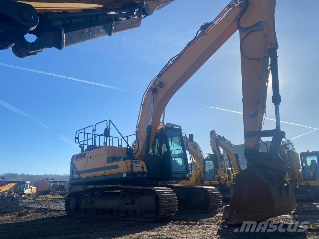Hyundai HX220L Excavadoras de cadenas