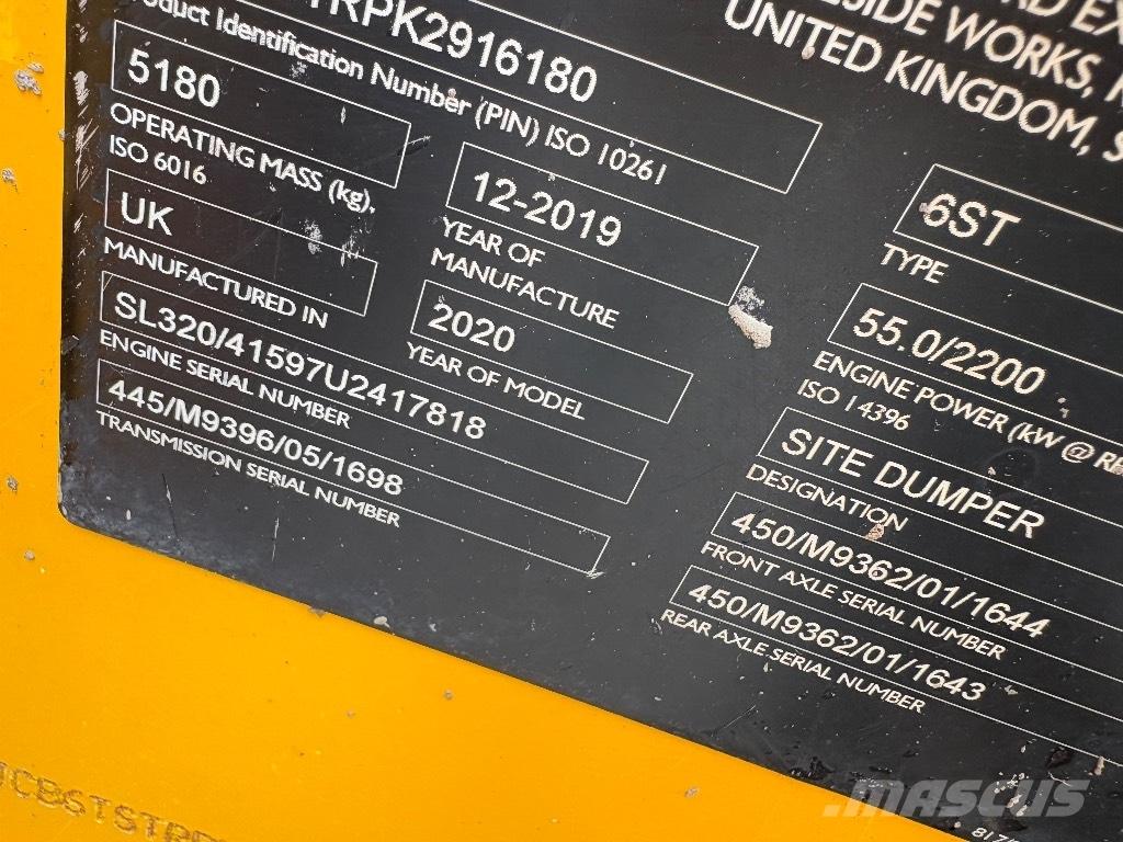 JCB 6 ST Dúmpers de obra