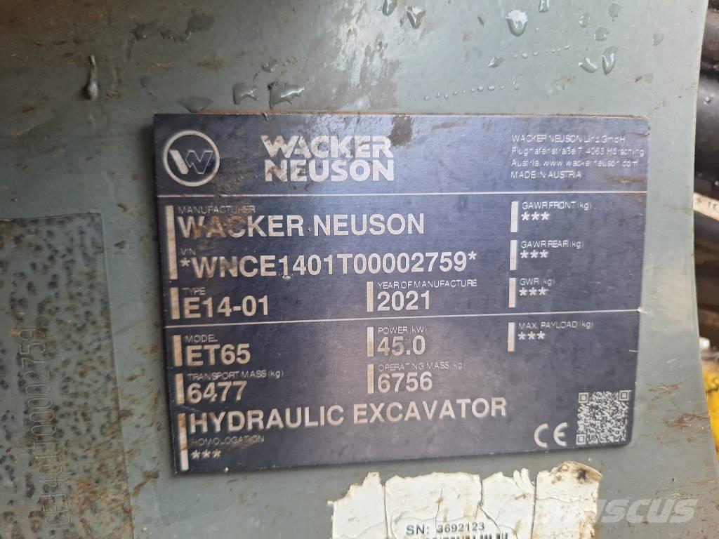 Wacker Neuson ET 65 Excavadoras de cadenas