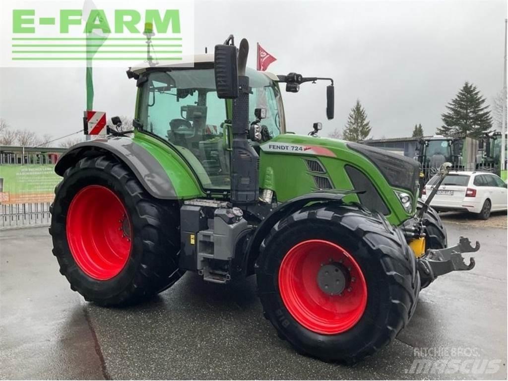 Fendt 724 s4 profi+ Tractores