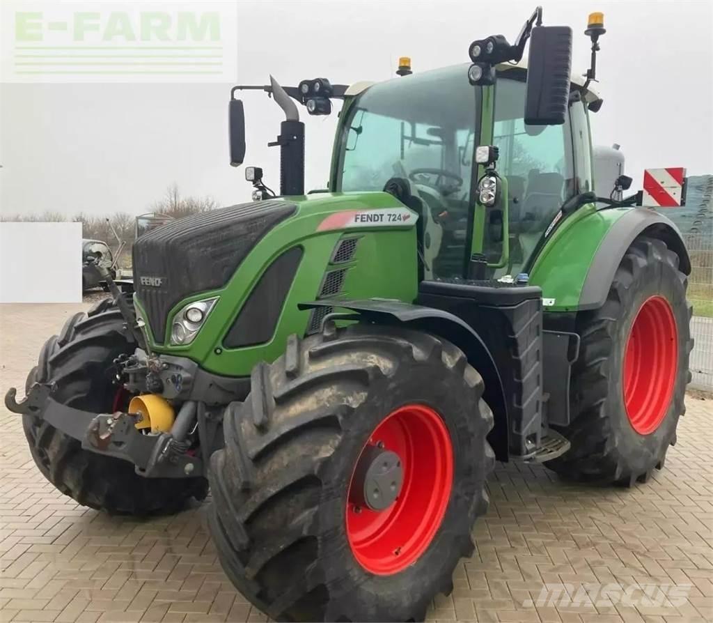 Fendt 724 s4 profi+ Tractores
