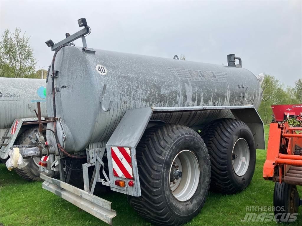 Bruns VT14 Remolques esparcidores de estiércol