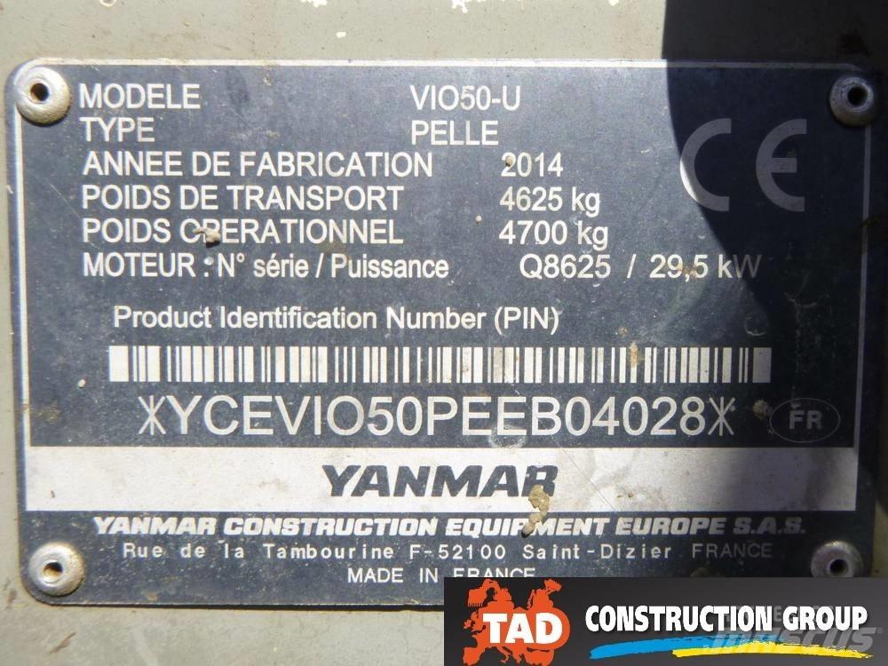Yanmar Vio 50 U Mini excavadoras < 7t