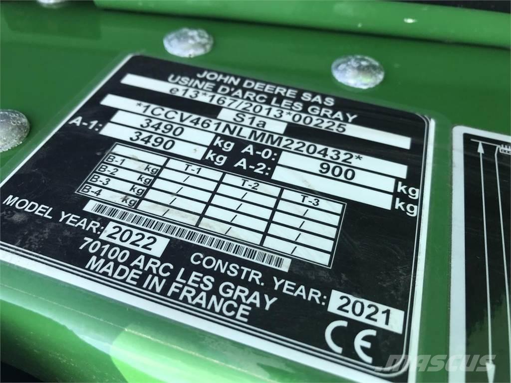 John Deere V461M Rotoempacadoras