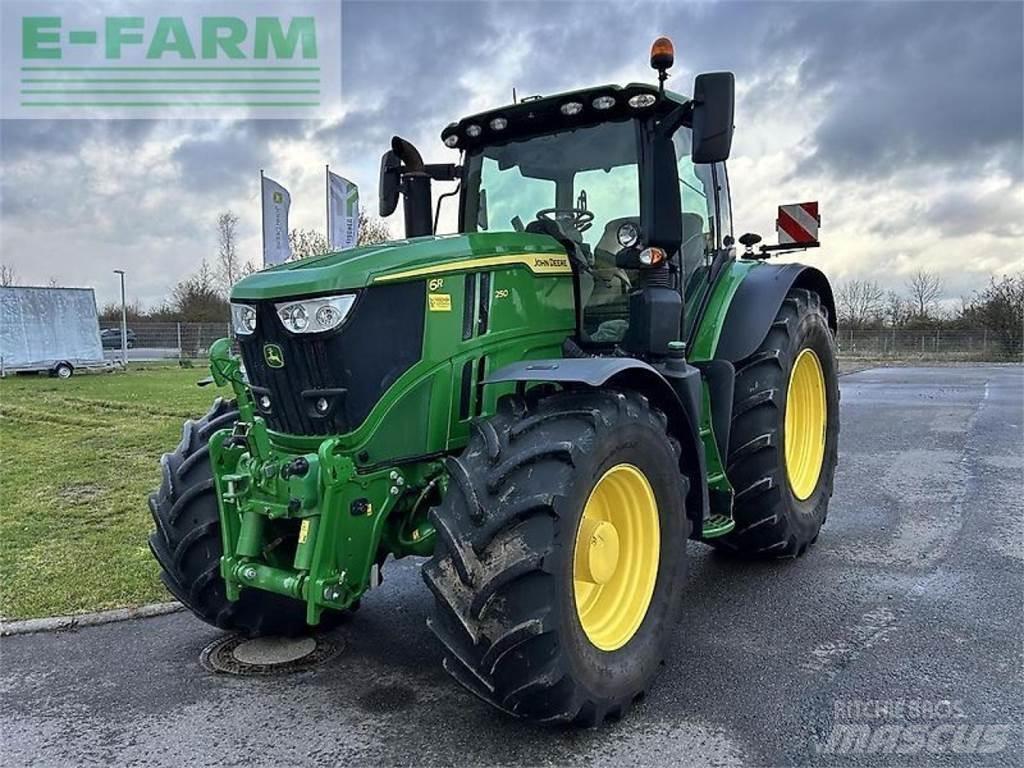 John Deere 6r 250 Tractores