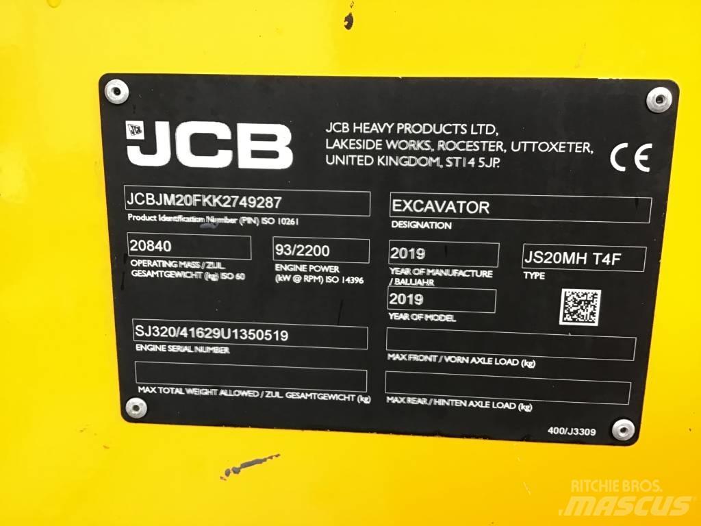 JCB JS 20 MH Excavadoras de manutención