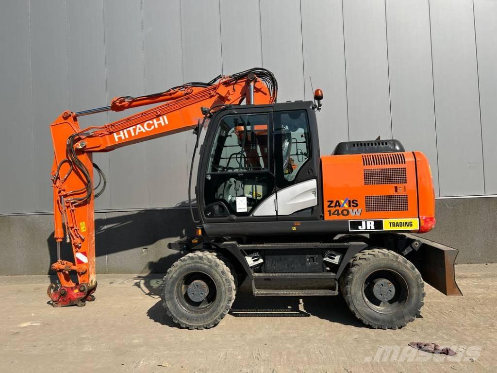Hitachi ZX 140 W-5B Excavadoras de ruedas