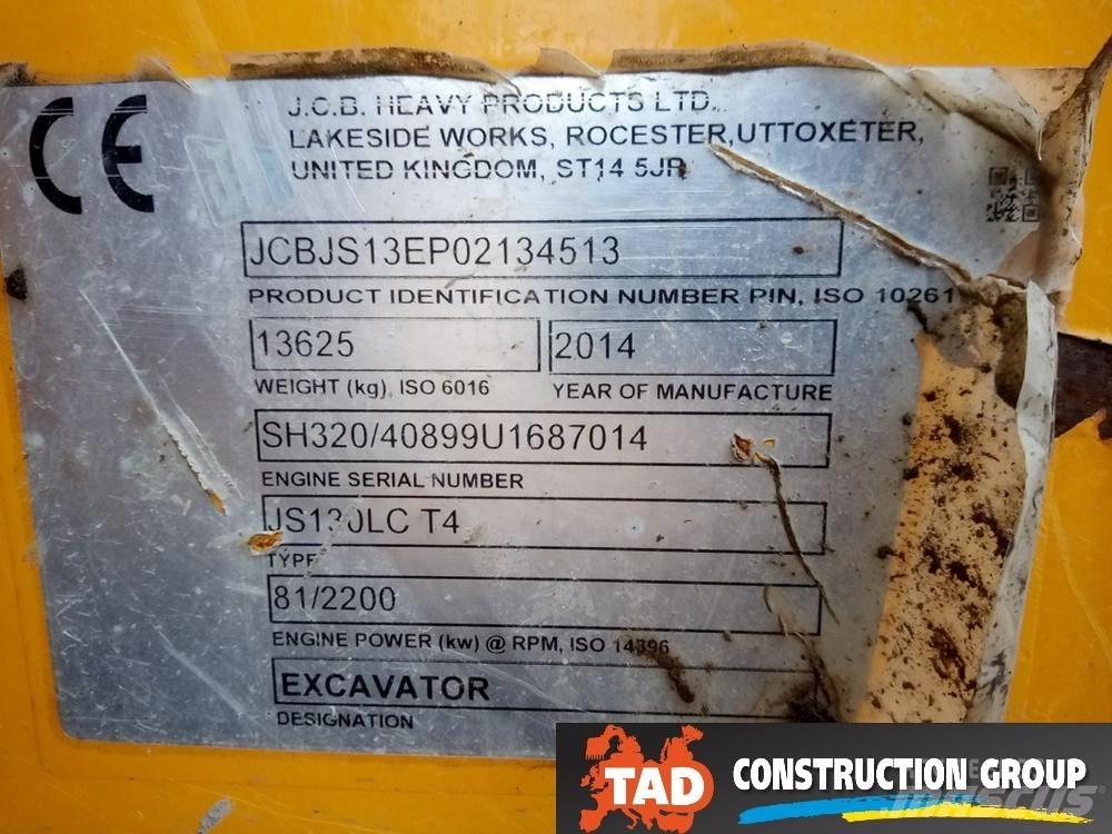 JCB JS 130 LC Excavadoras de cadenas