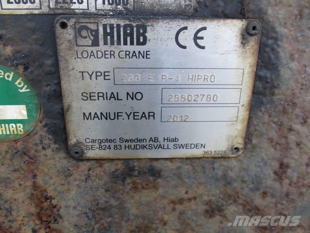 Hiab 288E p-4 Hipro Grúas cargadoras