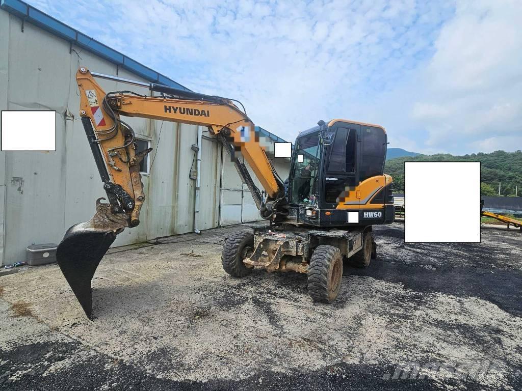 Hyundai HW60 Excavadoras de ruedas