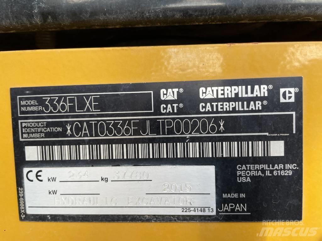 CAT 336 FLXE Excavadoras de cadenas