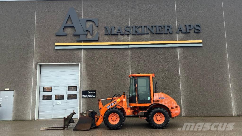 Fiat-Hitachi W 60 Cargadoras sobre ruedas