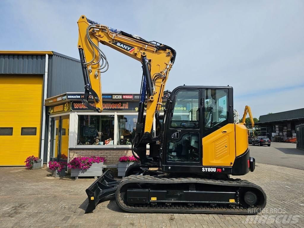 Sany SY80U Excavadoras 7t - 12t