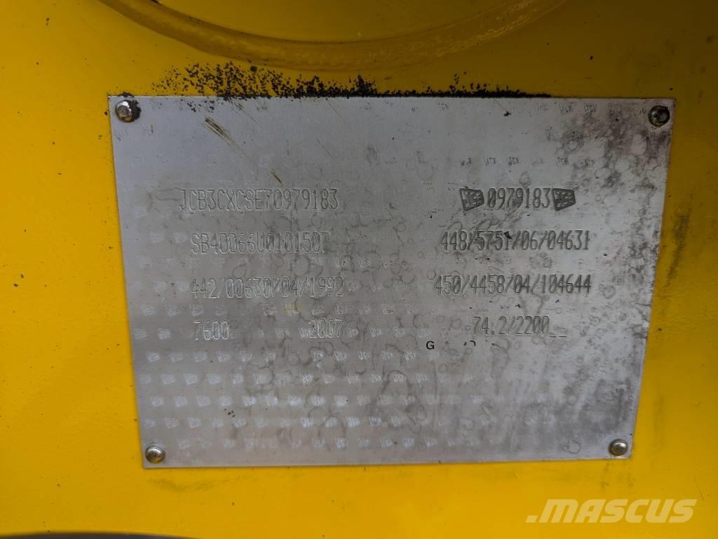 JCB 3 CX Contractor Retrocargadoras