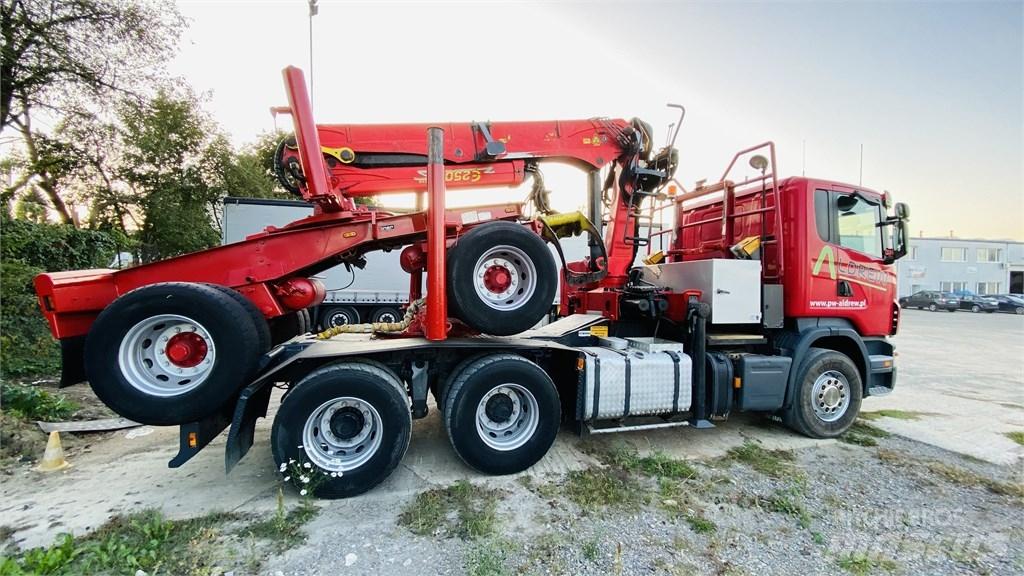 Scania R500 Transporte de madera