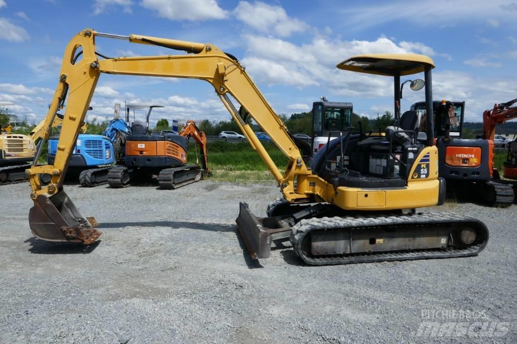 Komatsu PC 55 MR-3 Mini excavadoras < 7t