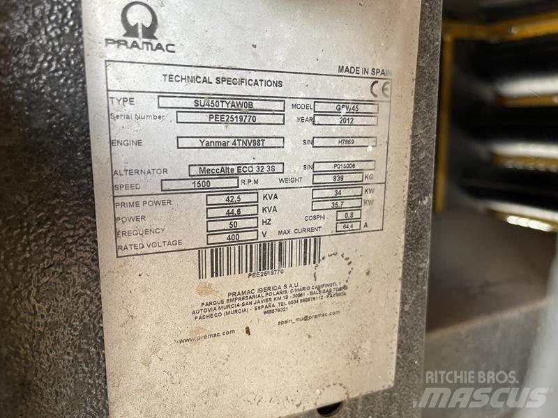 Pramac GSW 45 Generadores diesel