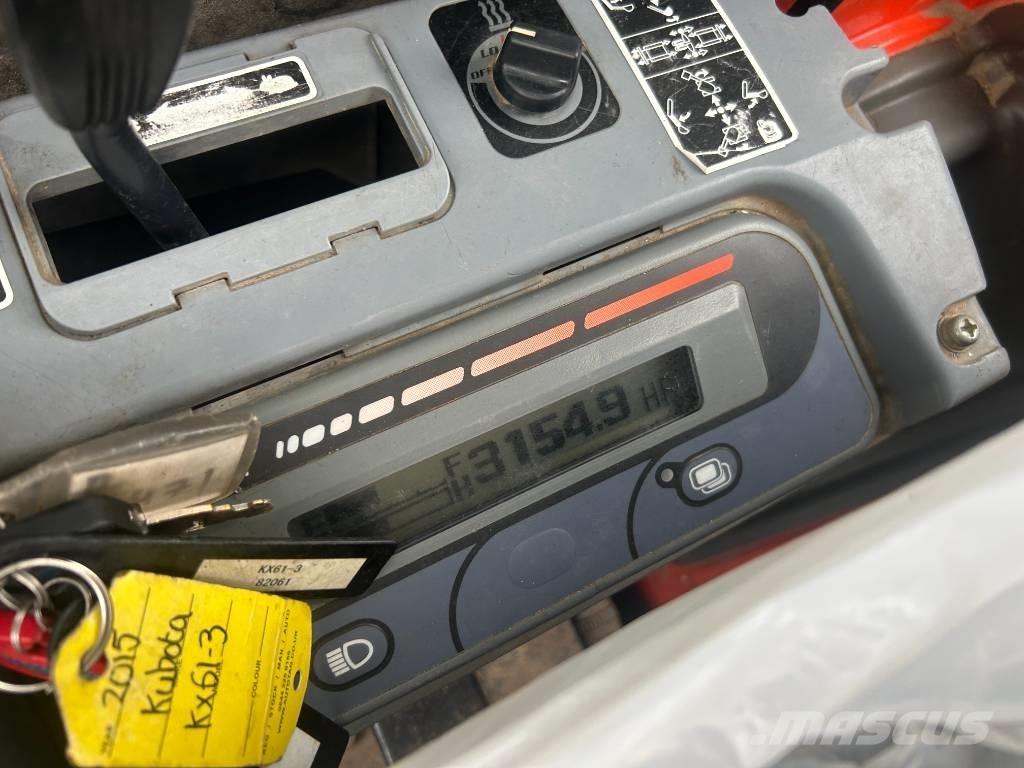 Kubota KX61-3 Mini excavadoras < 7t