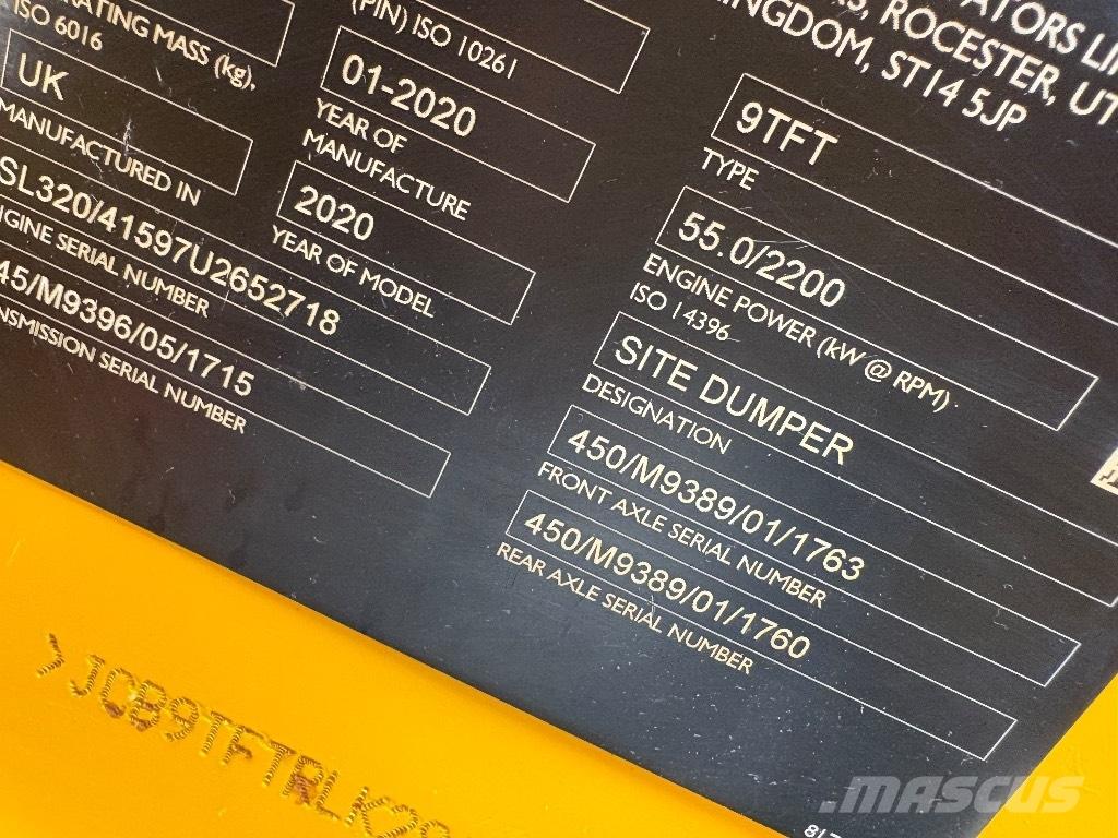 JCB 9TFT Dúmpers de obra