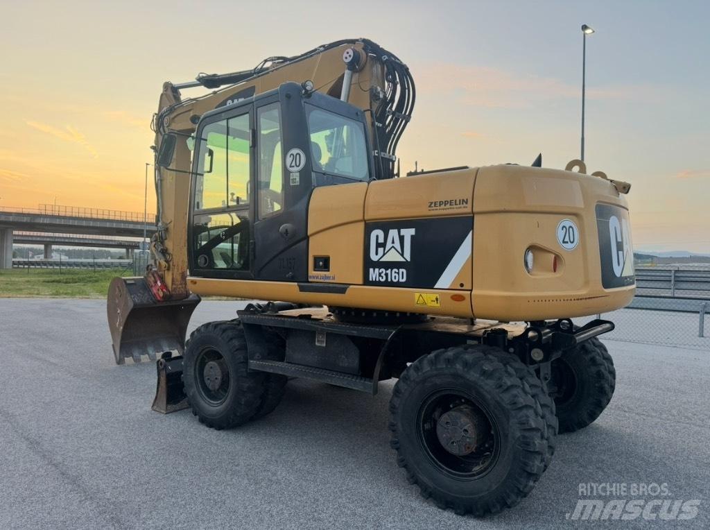 CAT M 316 D Excavadoras de ruedas