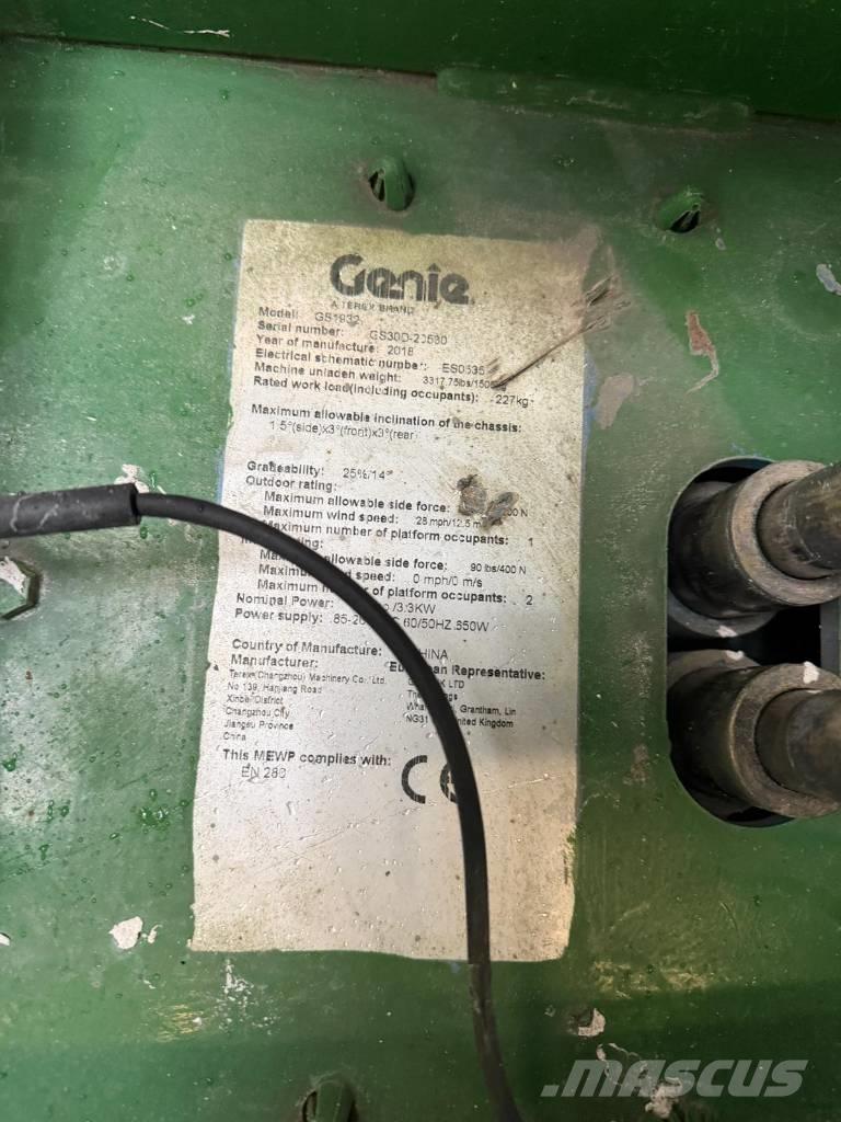 Genie GS 1932 Plataformas tijera