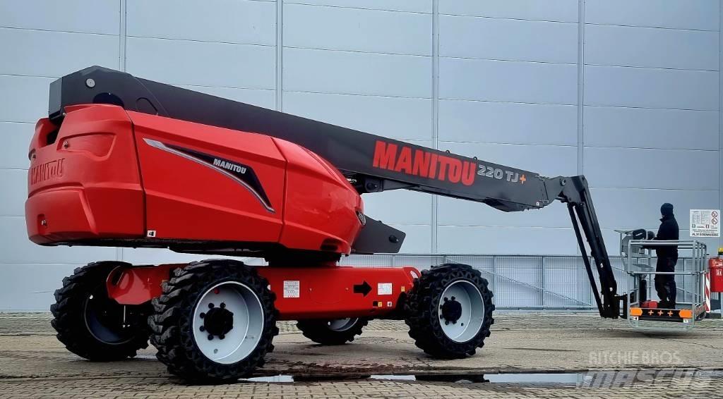 Manitou 220TJ + Plataformas de trabajo telescópica