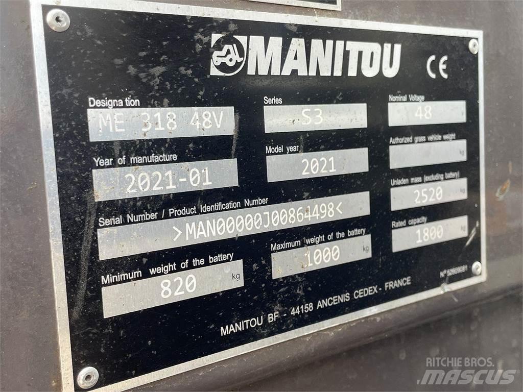Manitou ME318 Carretillas de horquilla eléctrica