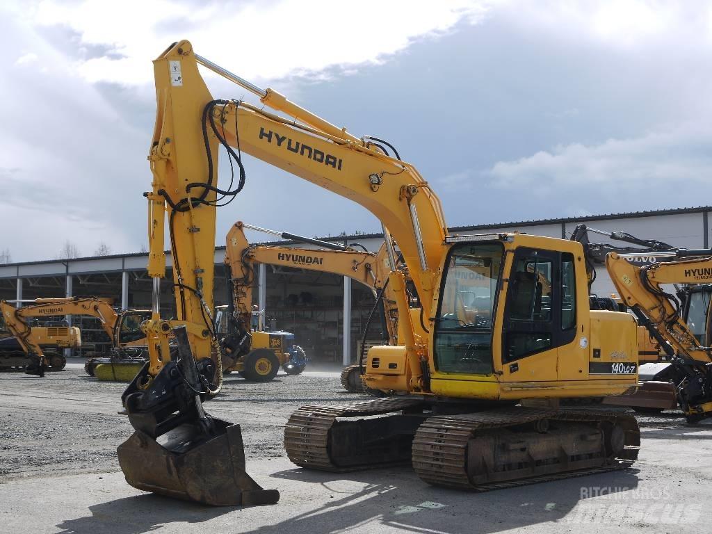 Hyundai R 140 LC-7 Excavadoras de cadenas