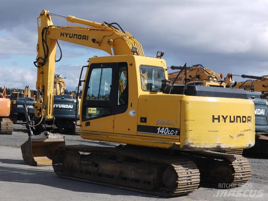 Hyundai R 140 LC-7 Excavadoras de cadenas