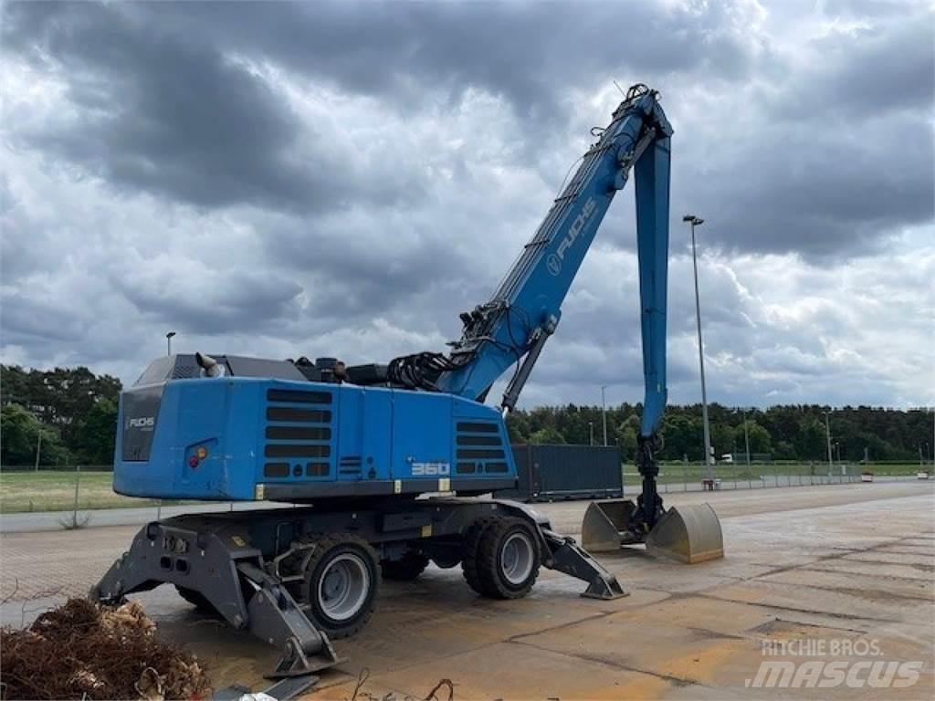 Fuchs MHL 360F Excavadoras de ruedas