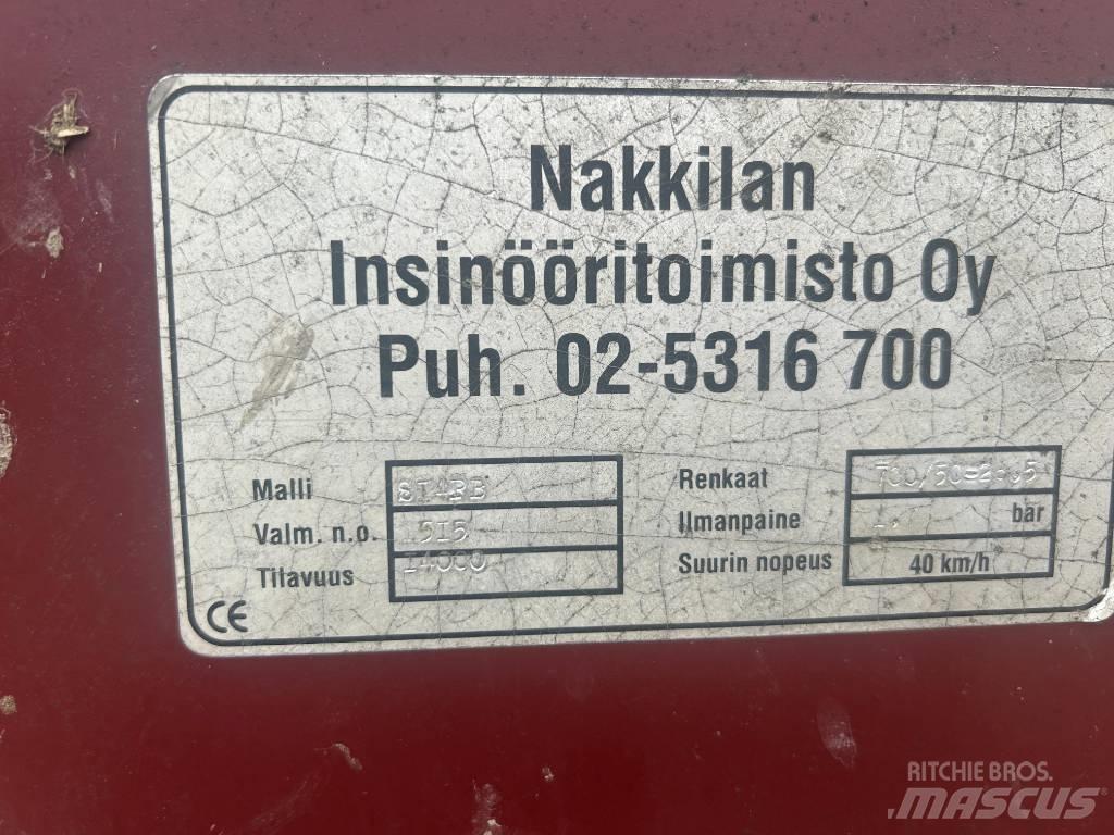 Palmu 14m3 Cisternas o cubas esparcidoras de purín